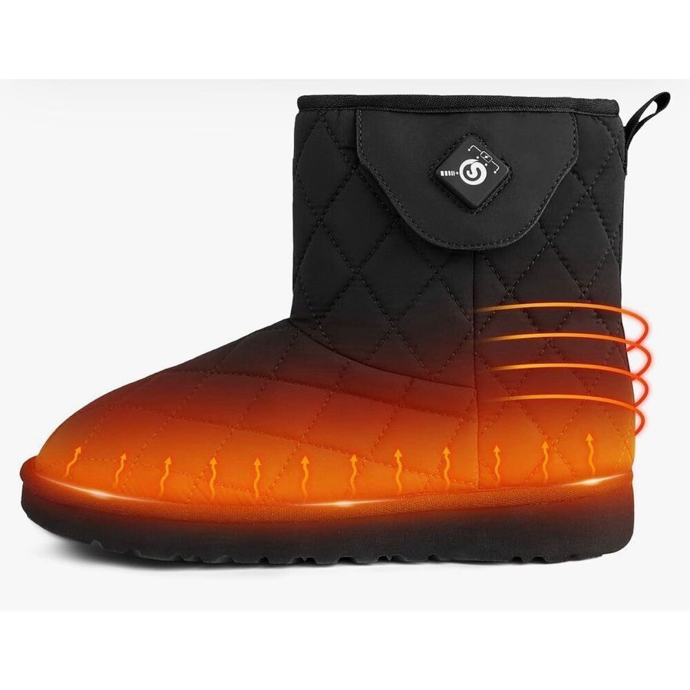 BARCHI HEAT Heated Boots for Women (S10) Men (S8) 3-Levels & 2x2200mAh Battery